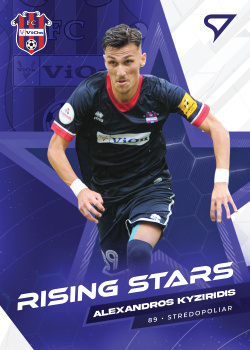 Alexandros Kyziridis Zlate Moravce SportZoo Fortuna Liga 2021/22 Rising Stars #RS13